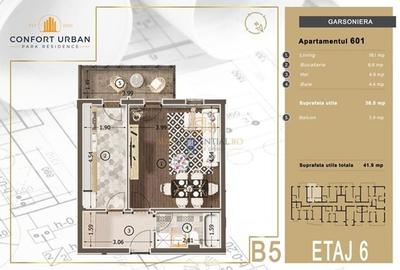 Garsoniera moderna in imobil nou, zona excelenta in Sectorul 5, Comision 0% - 4