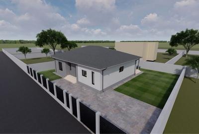Casă individuală cu 4 camere cu Teren 500 Mp în Central - 1
