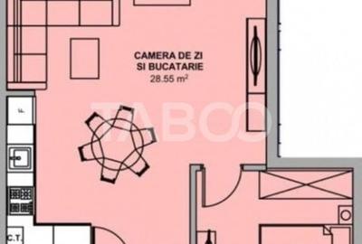 Apartament cu 2 camere decomandat în Șelimbăr - 3