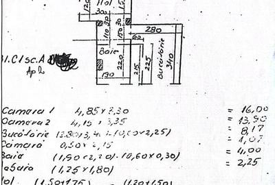 Apartament cu 2 camere decomandat în Central - 2