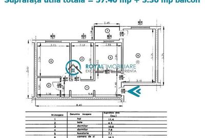 Apartament cu 3 camere decomandat în Malu Roșu - 7