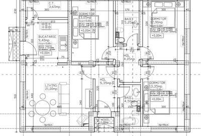 Casă cu 4 camere în Odăile - 6