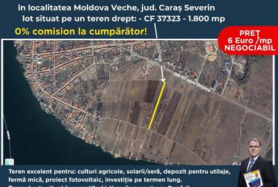 Teren agricol extravilan de 1800 mp, în Exterior Nord - 2