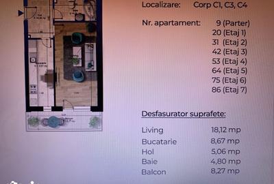 Garsonieră în Berceni - 7
