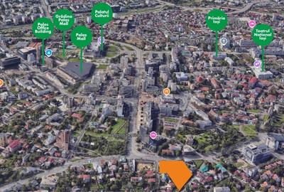 Teren Ultra Central Str. Elena Doamna - 2.829 mp - 1