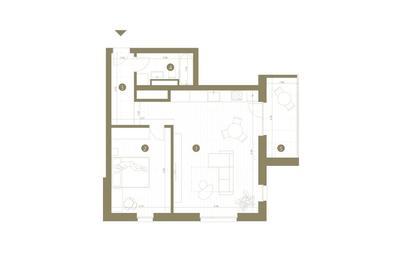 Apartament cu 2 camere decomandat în Pârneava - 3