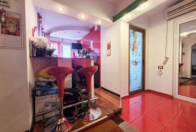 Apartament cu 2 camere de vanzare, mobilat si utilat, centrala pe gaz, zona CET - 5