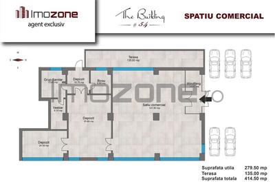 Spatiu Comercial | Militari-Uverturii-Apusului | 280mp + 135mp (terasa) - 55