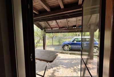 Casa de lemn cu teren generos de 1312 mp de vanzare in Fundulea - 12