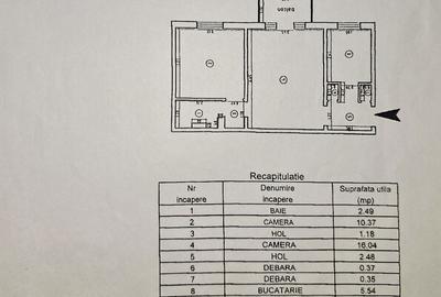 Apartament cu 2 camere semidecomandat în Podu Roș - 3