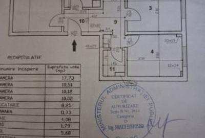 APARTAMENT 4 CAMERE-RAHOVA-BARCA-DECOMANDAT-2 BAI-2 BALCOANE - 19