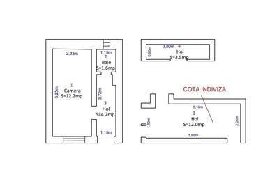 Garsonieră semidecomandată în Central - 8