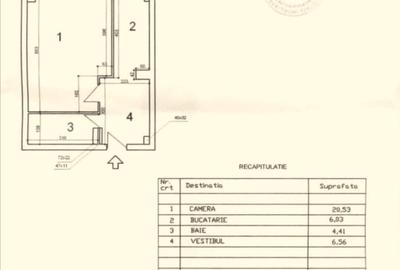 Garsonieră decomandată, mobilată în Vitan Mall - 4