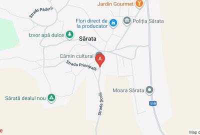Vand Teren Sarata - Potential Comercial - Pozitie Excepțională 52€/mp - 1