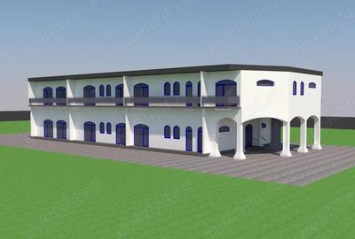 Eforie Nord zona H.Europa .Teren 720mp+ constructie parter 400mp+proiect p+1+2 - 4