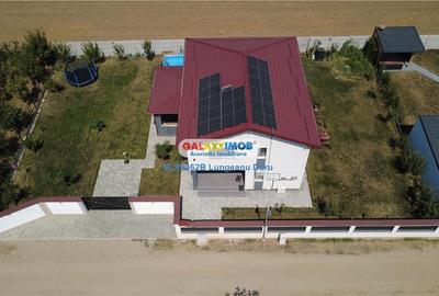 Vila P+1E,terasa, piscina, curte, 0 Costuri ergetice, Ulmi - A1