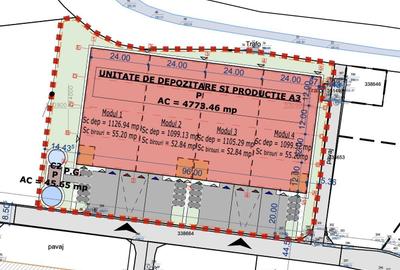 Spațiu industrial, de 4,646 mp, în Nord - 2