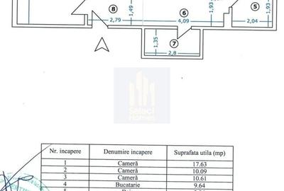 Apartament cu 3 camere decomandat, mobilat în Turda - 11