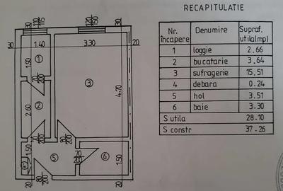 Garsonieră decomandată în Mihai Bravu - 3