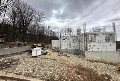 Casa ( neterminata) si teren de vanzare - Mosoaia Arges - 4