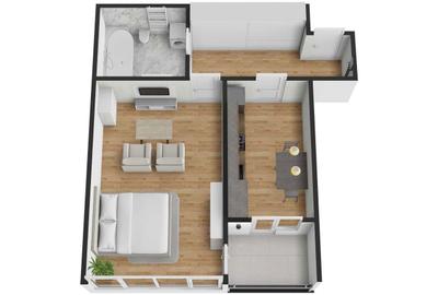 Apartament cu 2 camere decomandat în Ștefan cel Mare - 7