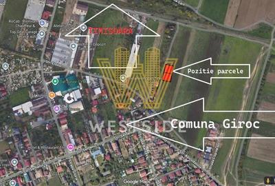 Teren de 760 mp, în Girocului