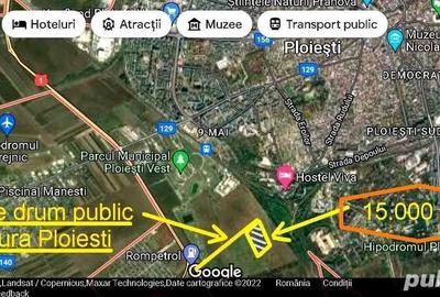 Teren intrav/comercial/constr_OCAZIE unica_Ploiesti. Parc Mun. Vest_1,5 ha - 2