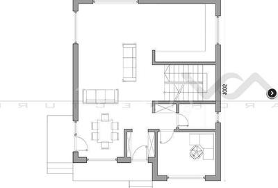 Casă cu 4 camere cu Teren 400 Mp în Corunca - 2