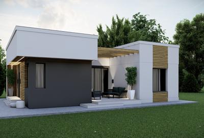 Casa individuala - 3 dormitoare -110 mp utili - 412 mp teren - 2