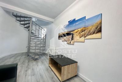 Apartament cu 2 camere nedecomandat, mobilat în Dorobanților