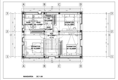 Casa individuala de vanzare , teren 470 mp -  Talmaciu Sibiu - 8