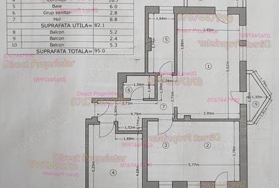 Apartament cu 3 camere decomandat în Berceni - 6