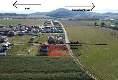 Teren agricol intravilan de 1136 mp, în Bod - 3