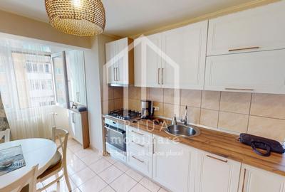 Apartament cu 3 camere decomandat, mobilat în Vasile Aaron - 3