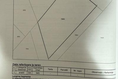 Teren de 857 mp, în Corpadea - 2
