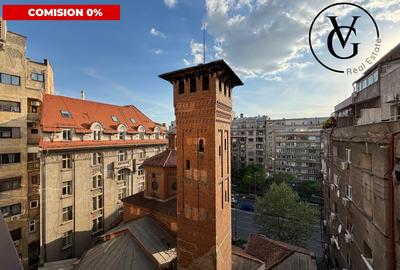 Apartament cu 5 camere semidecomandat, mobilat în P-ța Universității - 12