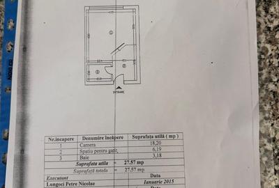 Garsonieră decomandată în Drumul Taberei