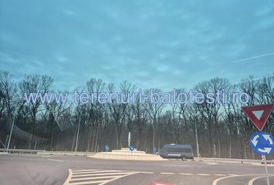 Teren Balotesti, apropiere Dn1 si sens giratoriu, 650mp - 9