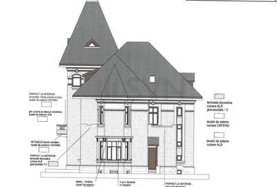 Casă individuală cu 12 camere cu Teren 430 Mp în Aviatorilor - 3