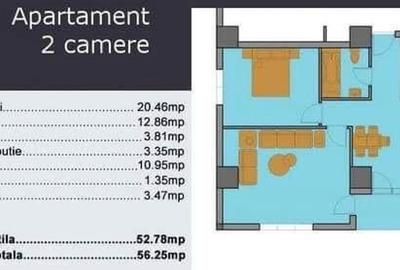 APARTAMENT 2 CAMERE | BLOC NOU 2015 | COMPLET MOBILAT | 3 MIN METROU - 7