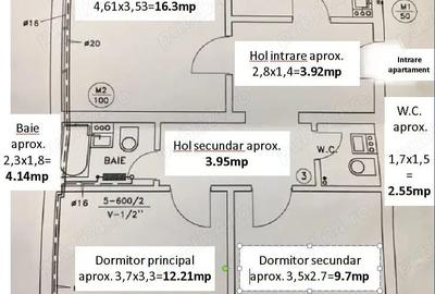 Apartament 3 camere,2 Bai,2 Balcoane-DIRECT DE LA PROPRIETAR! Apartament 3 camere,2 Bai,2 Balcoane-DIRECT DE LA PROPRIETAR! - 1