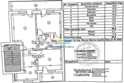 Apartament 3 camere NOU (La Citadella Garden) parcare, CT, 2 bai - 10