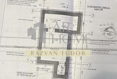 Casă individuală cu 6 camere cu Canalizare în Central - 20