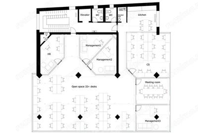 Spațiu comercial, în P-ța Victoriei - 6