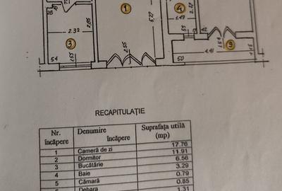 Vanzare apartament luminos de 2 camere in Titan-Lotru, pret negociabil - 9