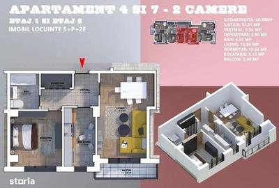 De vanzare 3 camere | Metrou 1 Mai | Grivita | 2x Parcare / comison 0% - 3
