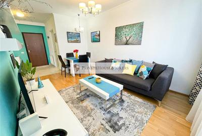 Apartament cu 2 camere decomandat, mobilat în Băneasa