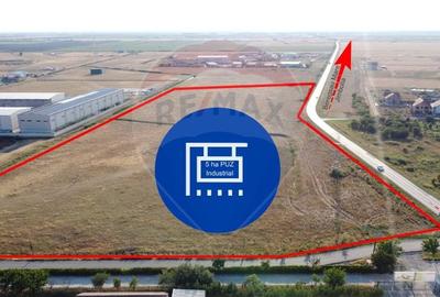 Teren 50,000mp Sacalaz /PUZ industrial - 2