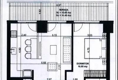 Apartament Lux 2 Camere Aviatiei I 2 Bai I Terasa 15mp - 11