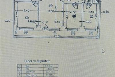 Apartament cu 3 camere semidecomandat în Moșilor - 3